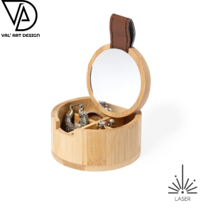 Porta joias bamboo revenda