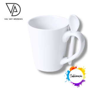 Caneca com colher