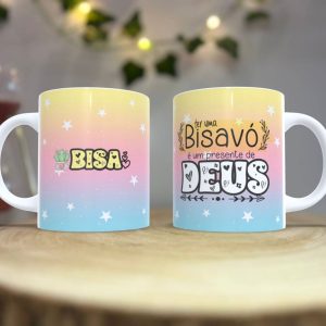 Caneca Personalizada para a Melhor Bisavó do Mundo