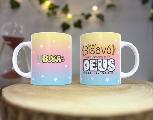 Caneca Personalizada para a Melhor Bisavó do Mundo