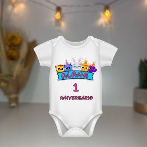 Body de Bebê Personalizado Bolofofos