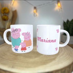 Caneca Personalizada da Porquinha Peppa: Encantamento em Cada Gole