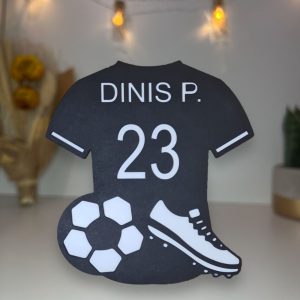 Camisola de Jogador de Futebol em MDF Personalizadas