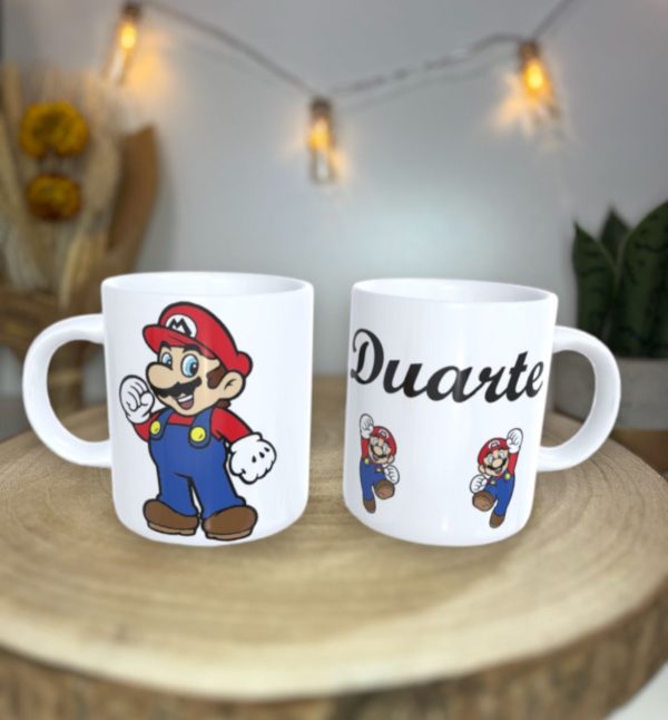 Caneca Mario Personalizada: Aventure-se com o Herói dos Videojogos