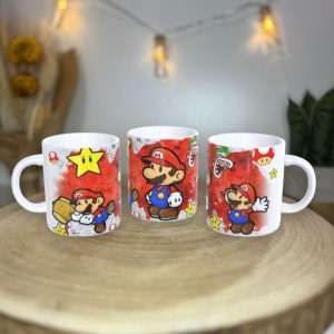 Caneca Personalizada do Super Mario: Uma Aventura Retrô em Cada Gole