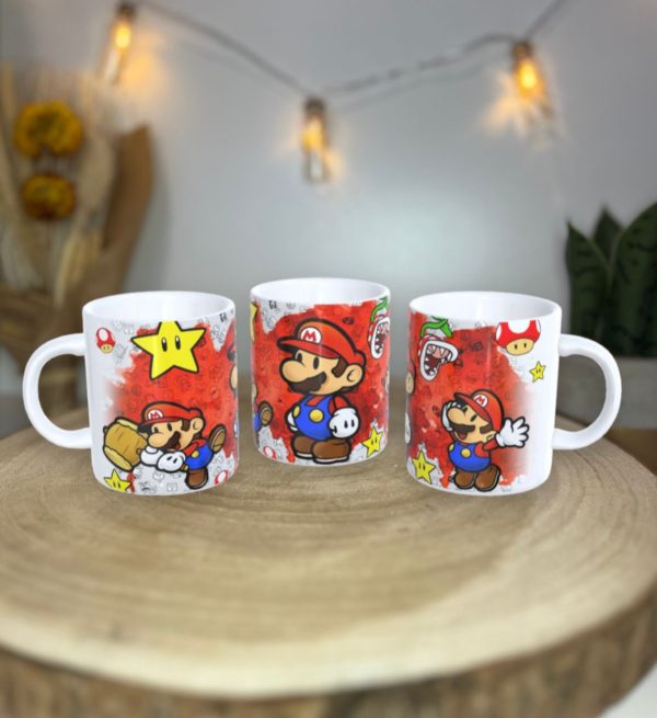 Caneca Personalizada do Super Mario: Uma Aventura Retrô em Cada Gole