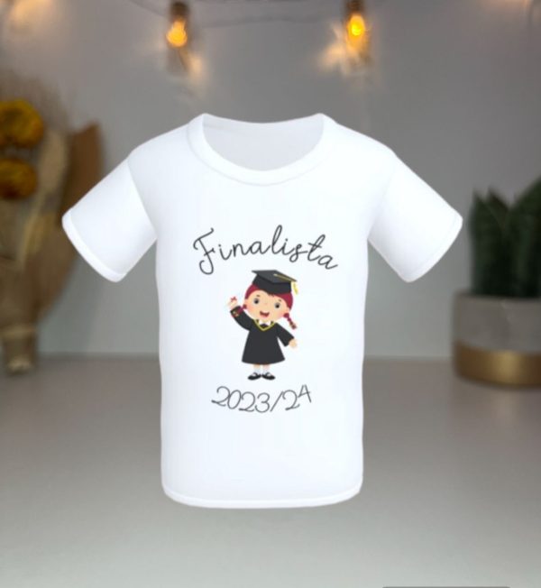 T-Shirt para Finalista do Ano Lectivo: Celebração em Grande Estilo