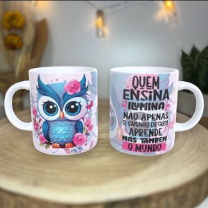 Caneca para Professor(a): Agradecimento e Carinho