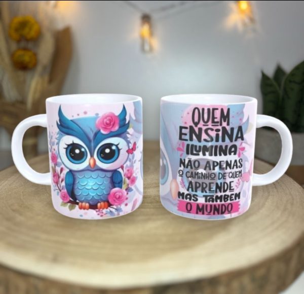 Caneca para Professor(a): Agradecimento e Carinho