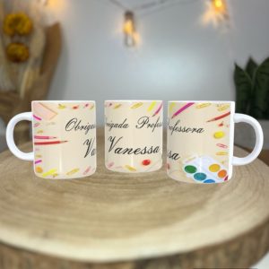 Caneca para Professor(a): Agradecimento e Carinho