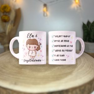 ♈️♉️♊️ Caneca do Teu Signo – 12 Disponíveis!