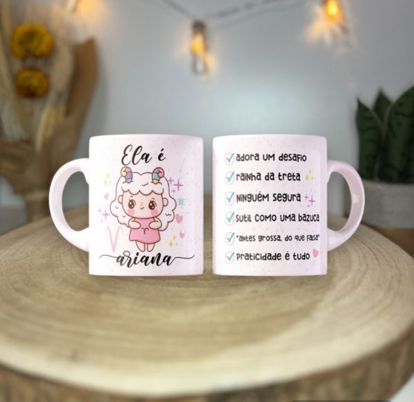 ♈️♉️♊️ Caneca do Teu Signo – 12 Disponíveis! - Image 11
