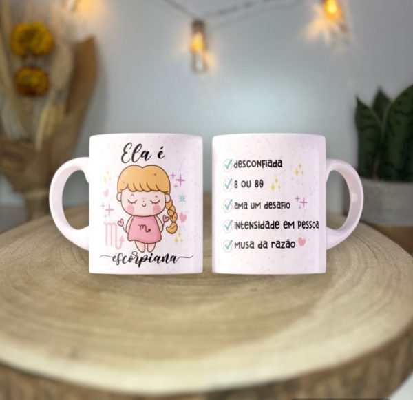 ♈️♉️♊️ Caneca do Teu Signo – 12 Disponíveis! - Image 7