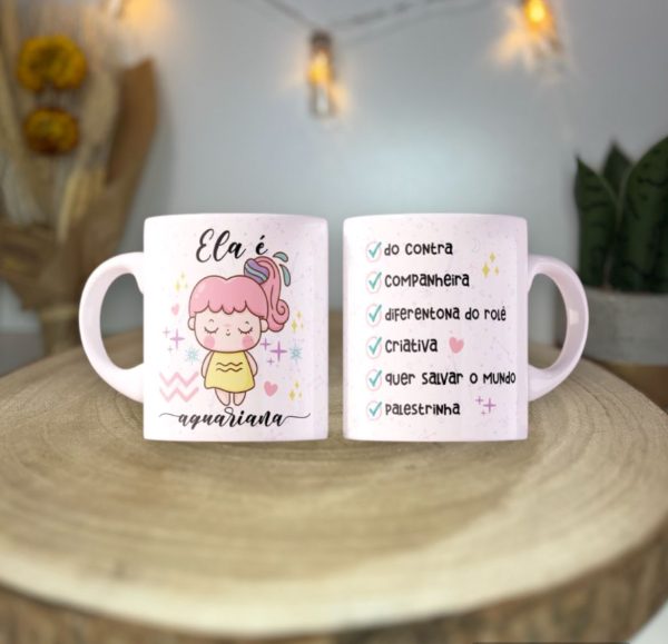 ♈️♉️♊️ Caneca do Teu Signo – 12 Disponíveis! - Image 5