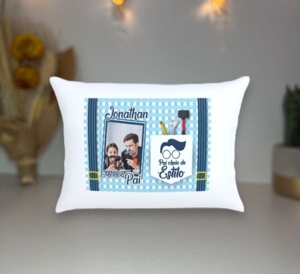 Almofada Personalizada para o Dia do Pai Um Presente Cheio de Carinho