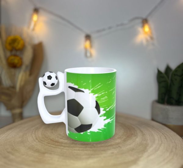 Canecas de Futebol com Alça com Bola. O Presente Perfeito para os Fãs - Image 2