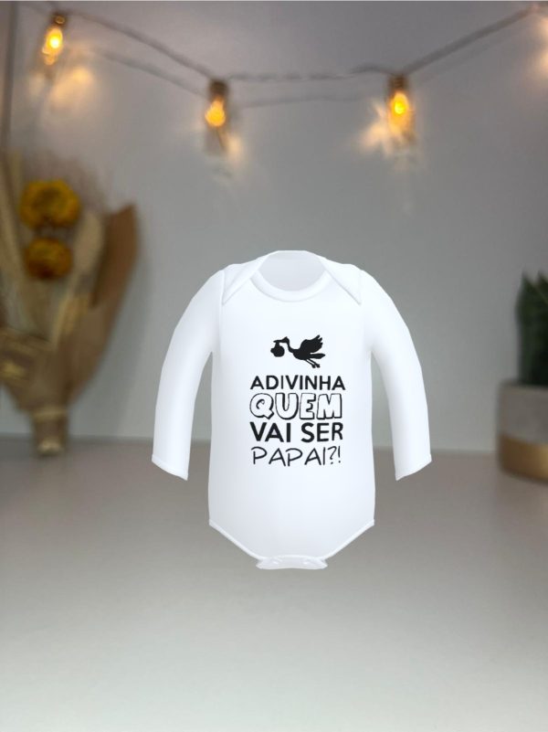 Body Personalizável para Anunciar a Gravidez  - Um Toque Especial de Amor - Image 2