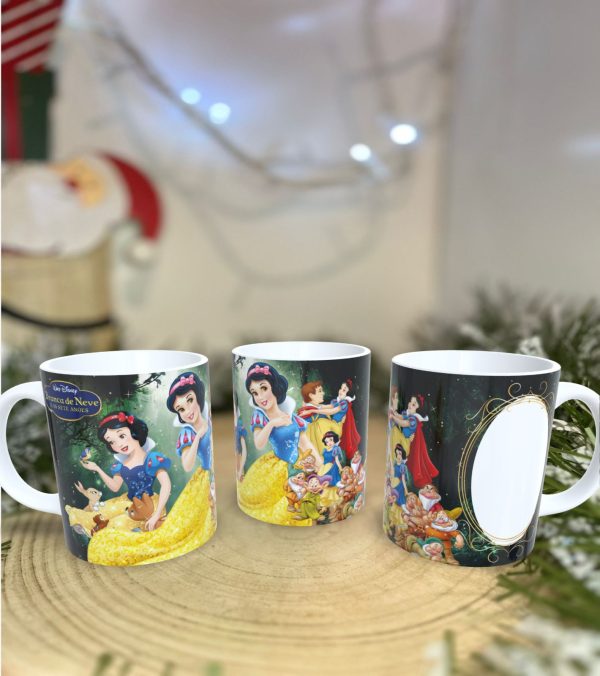 Caneca das Princesas Personalizável - Um Toque de Magia no Seu Dia - Image 11