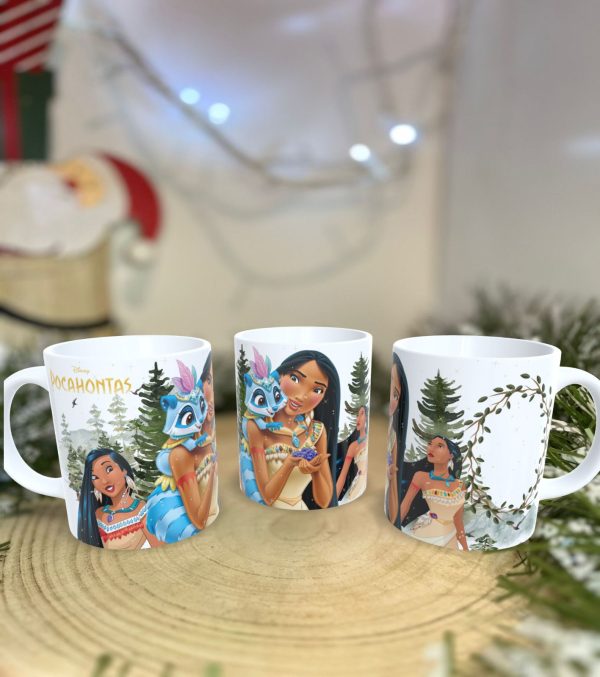 Caneca das Princesas Personalizável - Um Toque de Magia no Seu Dia - Image 8