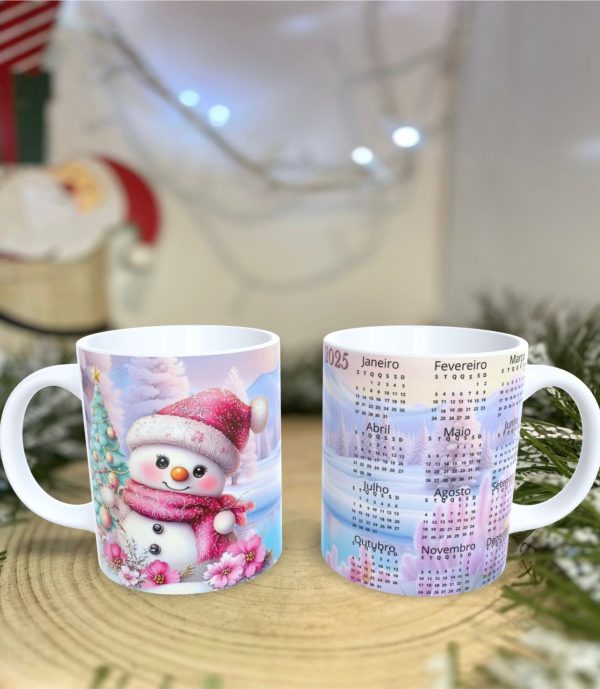 Caneca Personalizável com Calendário 2025 - Praticidade e Estilo no Seu Dia - Image 3