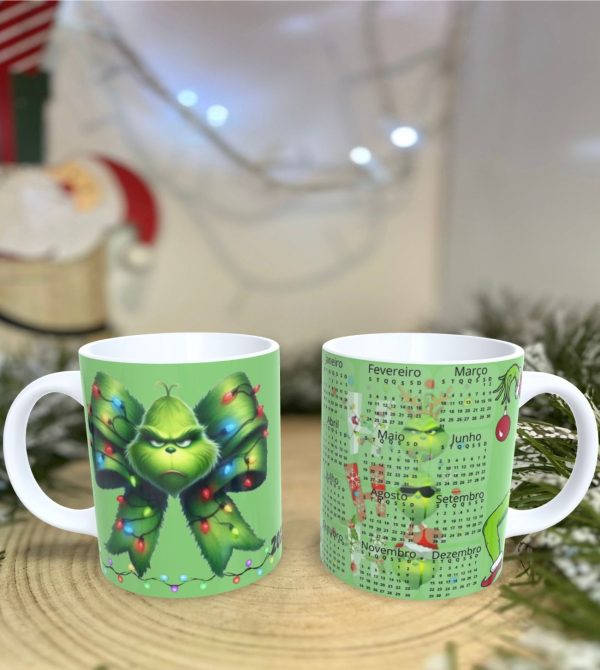 Caneca Personalizável com Calendário 2025 - Praticidade e Estilo no Seu Dia - Image 2
