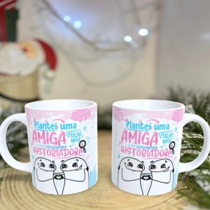 Caneca do Flork Amiga - Um Presente Divertido e Especial +6 imagens para escolher