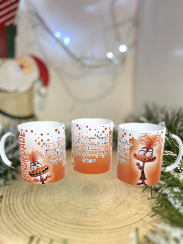 Caneca Divertidamente – Coleção Completa com Todas as Emoções! - Image 2