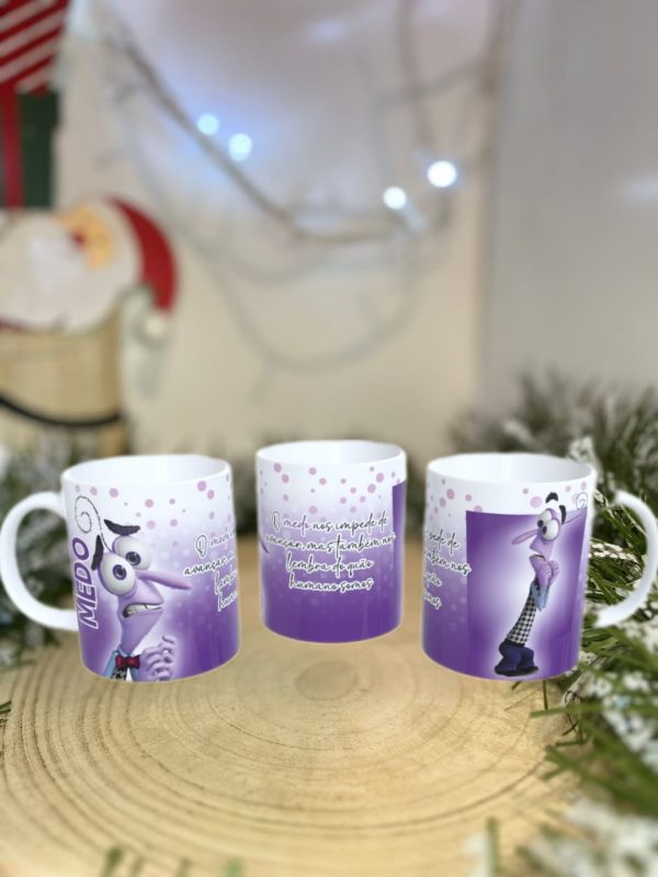 Caneca Divertidamente – Coleção Completa com Todas as Emoções! - Image 3