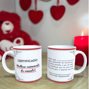 Caneca Personalizada - Melhor Namorada do Mundo