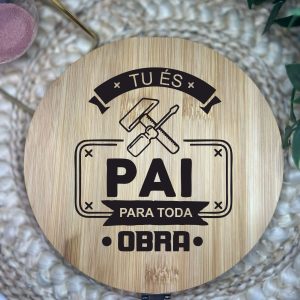 Caixa de Ferramentas em Bambu – O Melhor Pai Constrói com Amor!