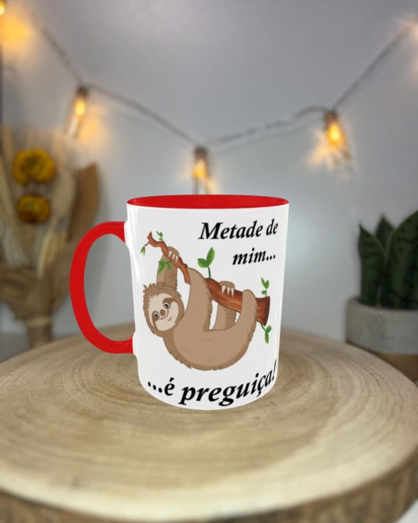 Caneca com Imagem de Preguiça - Image 2